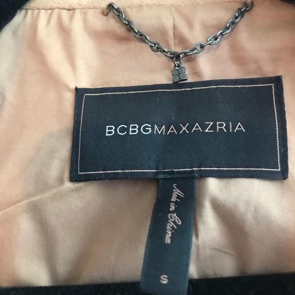 Bcbgmaxazria light brown suede S jacket - Picture 3 of 7